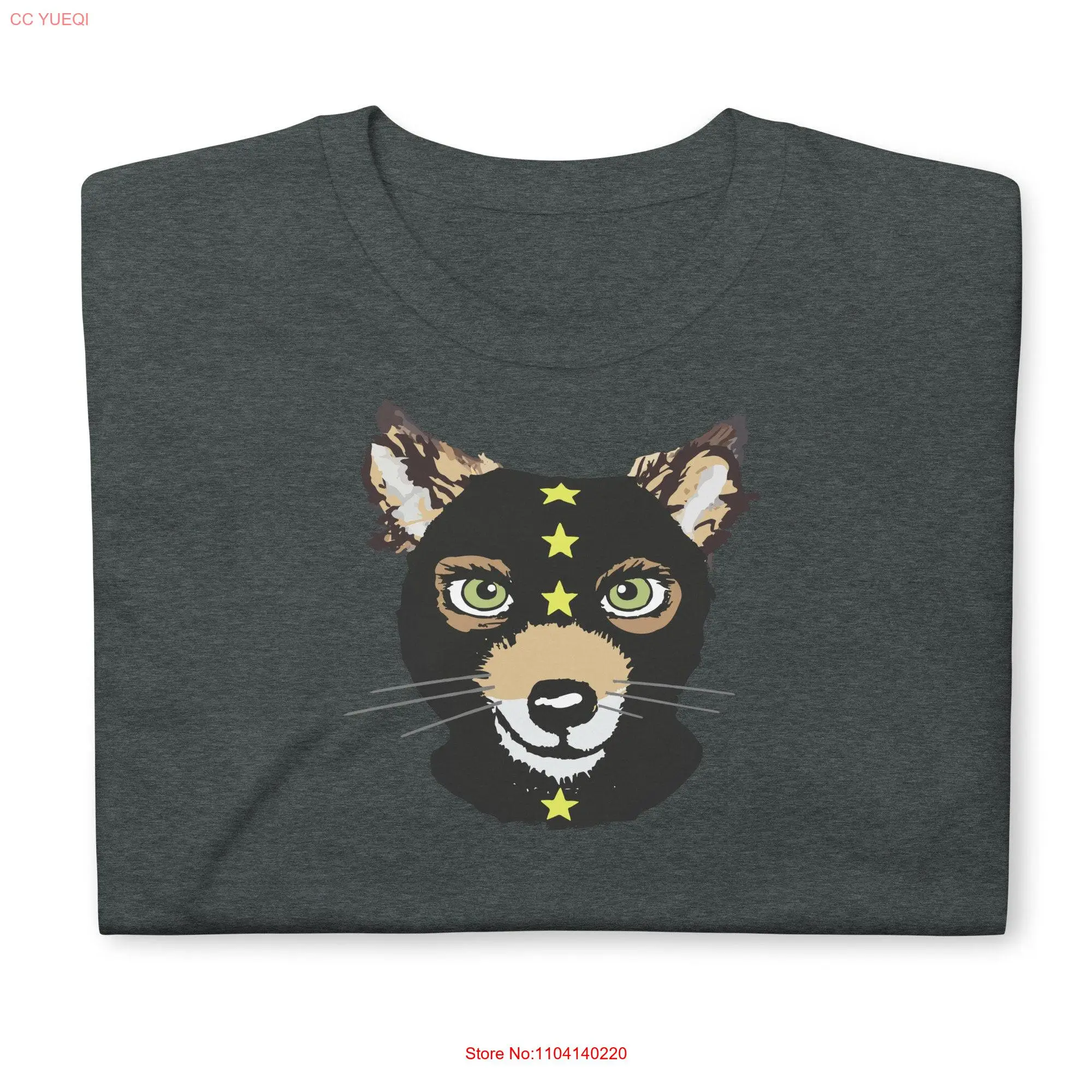 T Shirt Ash Fantastic Mr Fox Be Impulsive and a bit stubborn Wes Anderson Inspired long or short sleeves