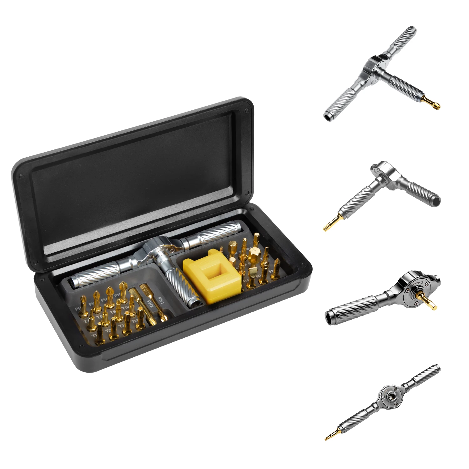 VMAN 24/66/100in1 Multifunctionele Ratelschroevendraaierset Multi Magnetische Bits Mini Reparatiegereedschapset Huishoudelijk Gereedschap Voor PC & Iphone