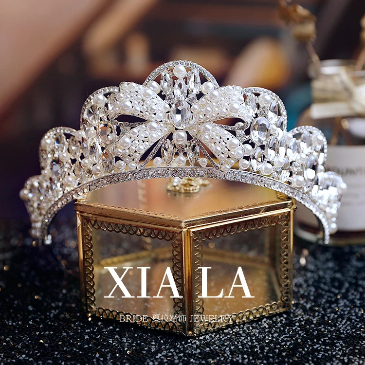 CC Crowns for Women Wedding Accessories Bridal Headbands Engagement Hairwear 100% Handmade Pageant Coronets Hairbands Gift AN016