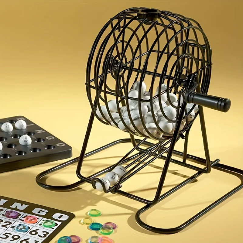 

Bingo Game Set 75 Ball Rocker Manual Rocker Set