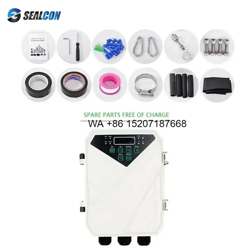 Wmwmnu for Factory Solar Submersible Water Pump DC 60V-90V 400W High Pressure Deep Well Irrigation Pump for Agriculture