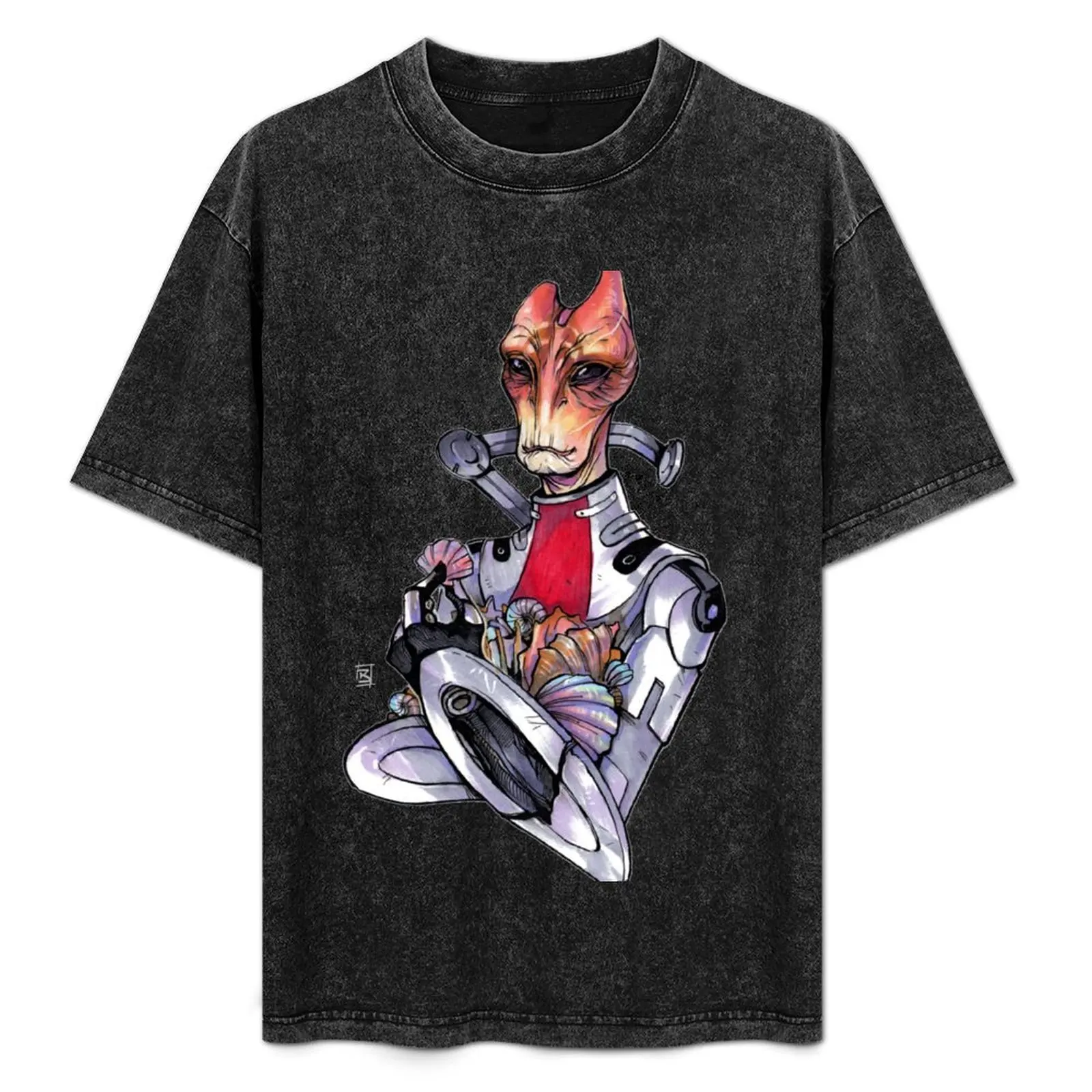 

Mass Effect - Mordin T-Shirt funny costumes oversized t shirt anime clothes T-shirts oversize men clothings