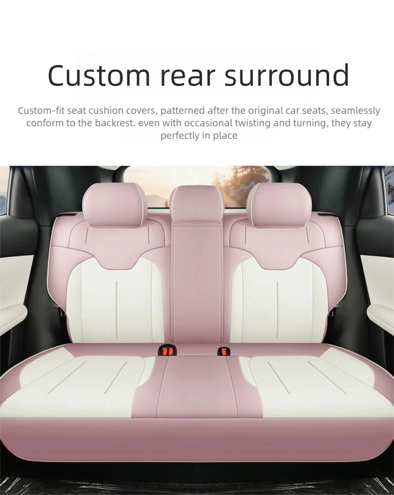 5‑Seat PU Leather Full Surround Car Seat Covers Protector Fit for NEVO Q05 Auto Interior Accessories