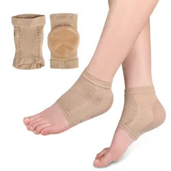 Heel socks, foot coverings, moisturizing, anti-wear, anti-cracking, half-length short socks, heel covering pads