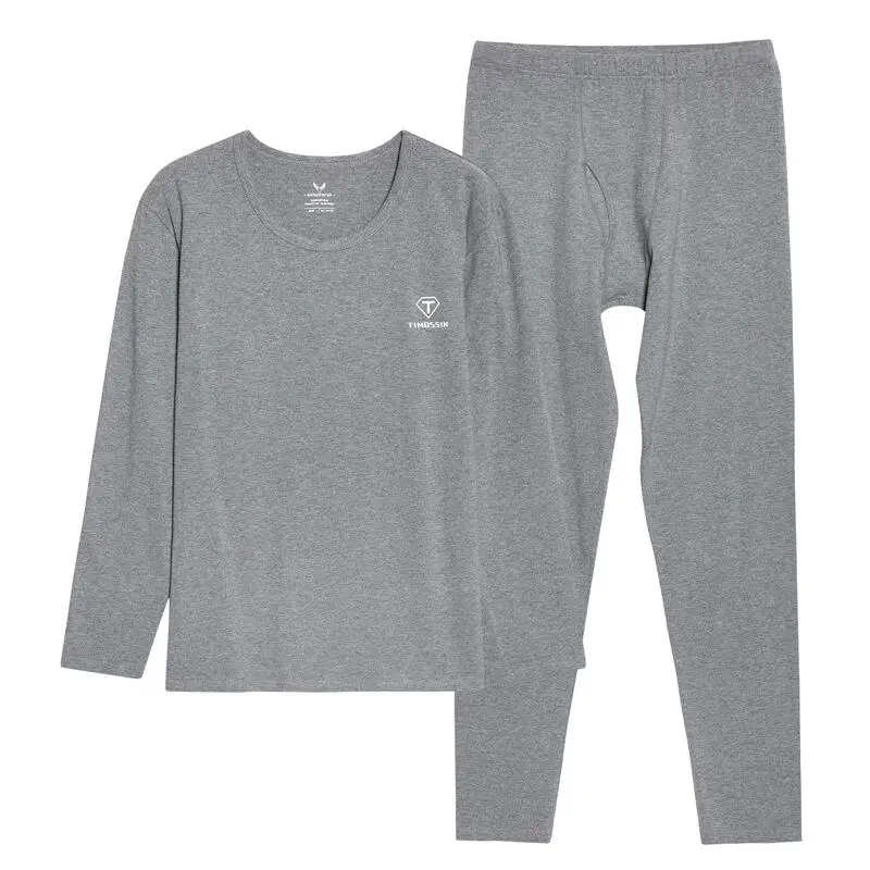 Autumn Winter Men Sleepwear Pajamas Set 2Pcs Shirt&pants Nightwear Home Clothes Round Collar Nighty Patch Work Sleeve Nightie