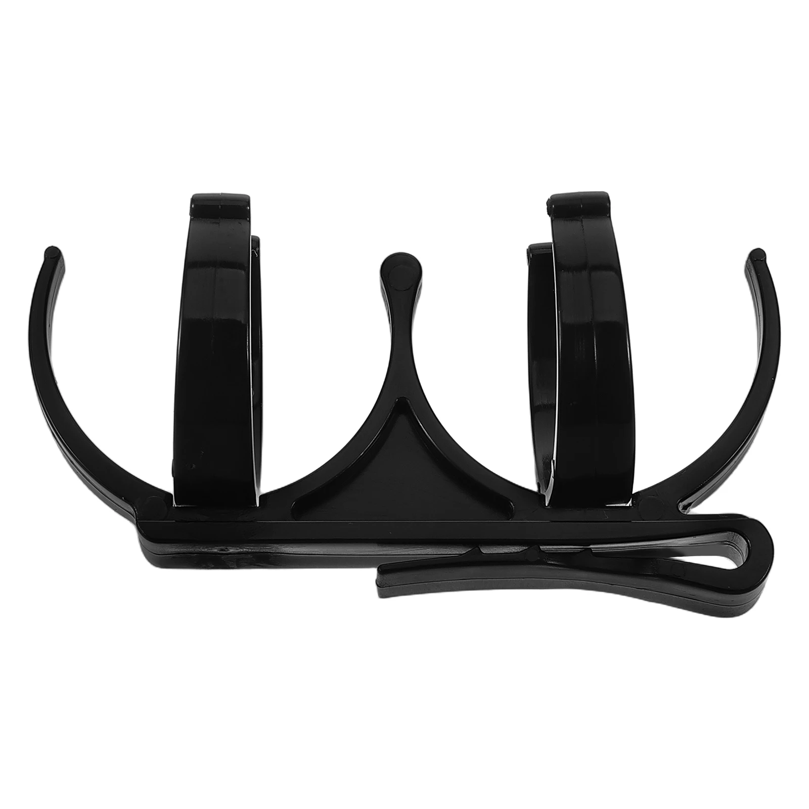 مشبك كرة جولف مزدوج قابل للدوران وقابل للطي وحامل بلاستيكي محمول لحزام حقيبة الجولف ومشابك قفاز منظمة سريعة الإصدار