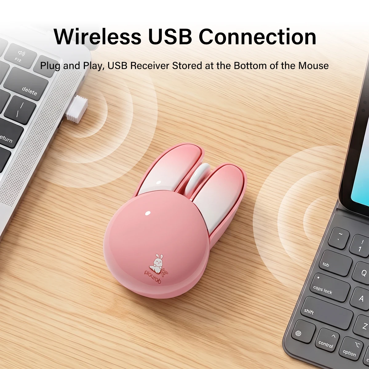 MOFii M6AG Pink Bunny Wireless - Pc Gaming Pink ulasan dan harga