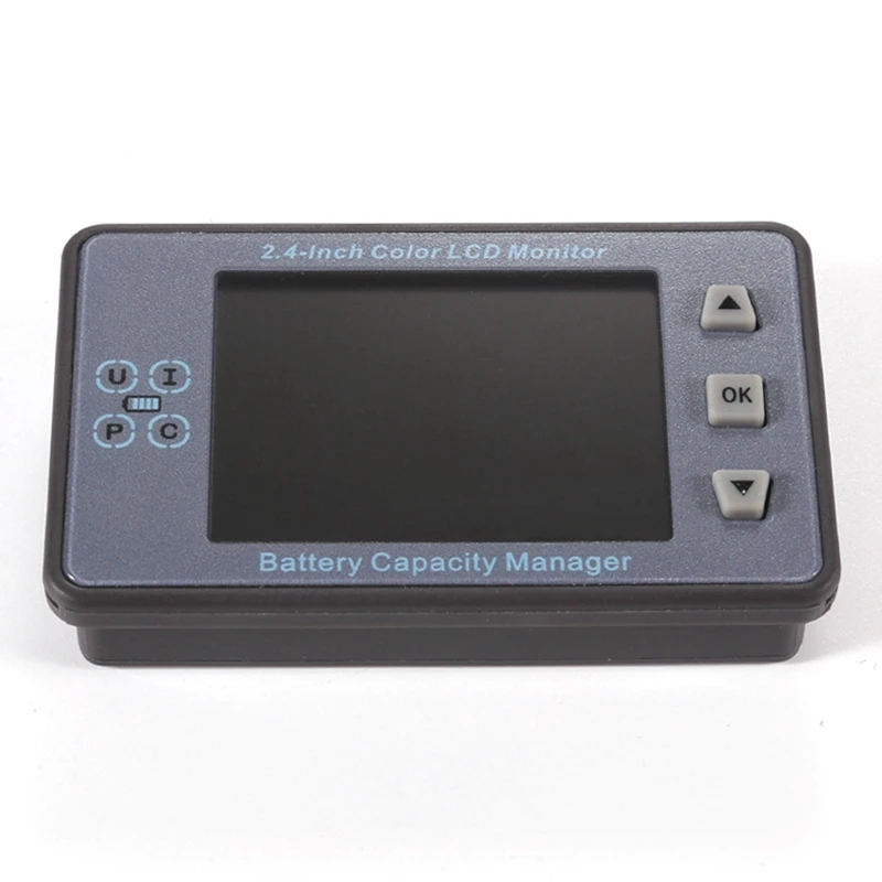 120V 300A VAC8810F 2.4 Inch Color LCD Wireless Battery Capacity Tester Coulometer Current Voltage Power Meter Detector