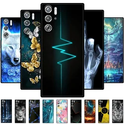 For Nubia Red Magic 9S Pro 5G Case RedMagic 9S Pro+ Soft Silicone TPU Phone Cover For ZTE nubia Red Magic9 Pro 9 Pro Plus Bumper