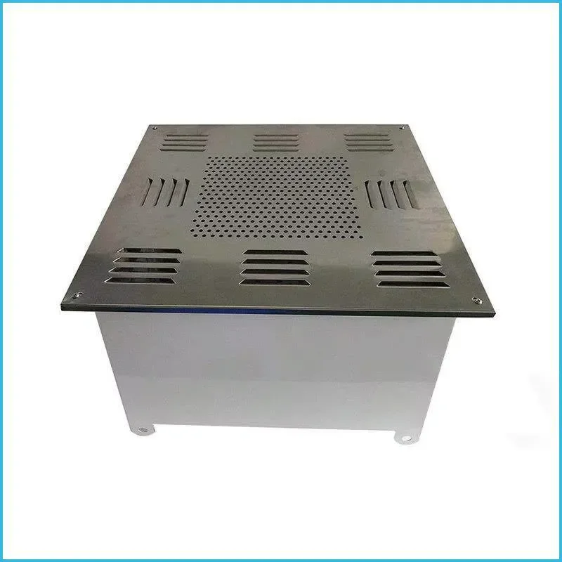 Stainless Steel Square Air Diffuser for Clean Room Ceiling HVAC Ventilation System Efficient Airflow Distribution Grille