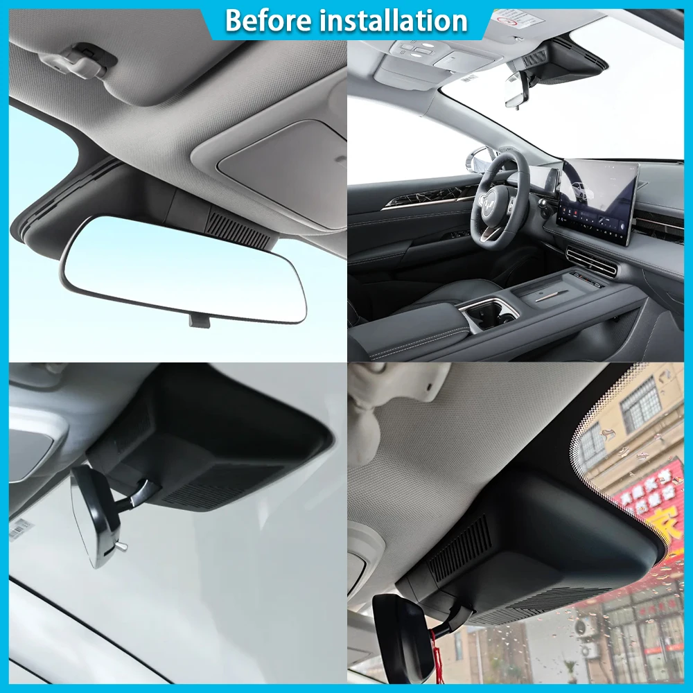 for Chevrolet Captiva Wuling Starlight S Xingguang S EV PHEV Wifi 4K DVR Dash Cam Camera Lens Video Recorder 24h Monitor