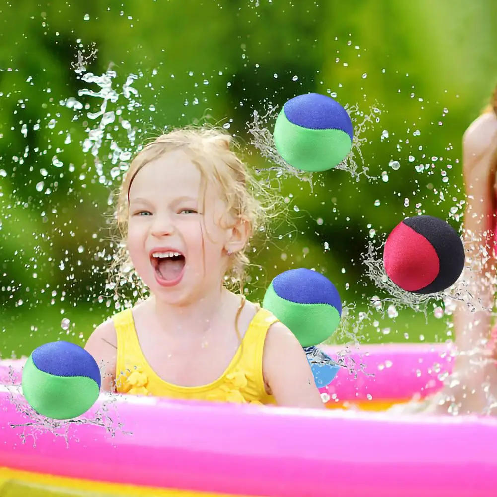 Pelota flotante para deportes acuáticos, juguete de playa al aire libre, pelota de agua elástica para piscina, juego de pelota hinchable, globo de agua