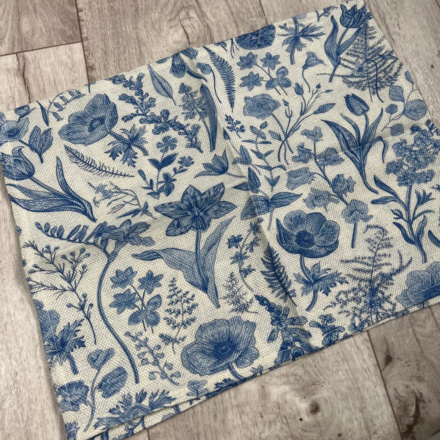 1 Piece Plant Flower Pattern Vegetation Printed Napkin Cloth Home Decoration Table Mat Cloth Tea Towel Coaster 42*32 Servilletas