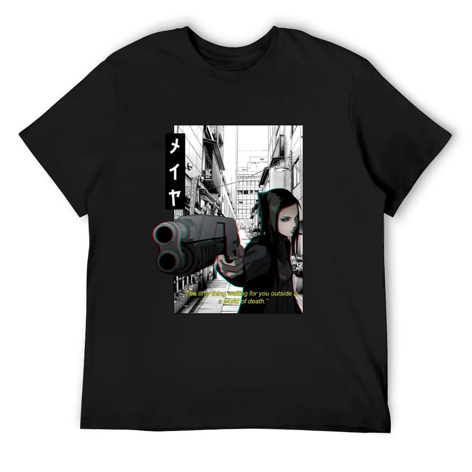 

Футболка Ergo Proxy/re-L в стиле манга, лето 2025 для мальчика, мужская футболка с принтом животных для мальчиков