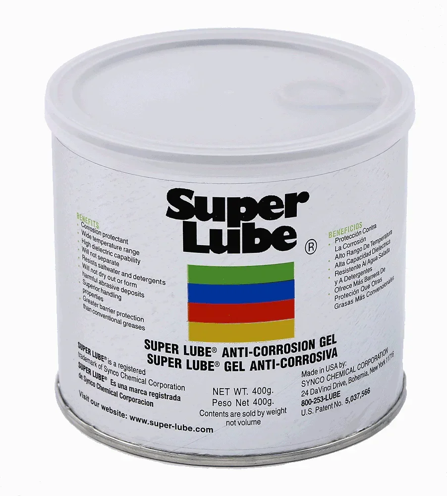 Superlube 82016 Anti-corrosion Gel Electrical Equipment Joint Glue Spark Plug White Oil Grease American Original Product