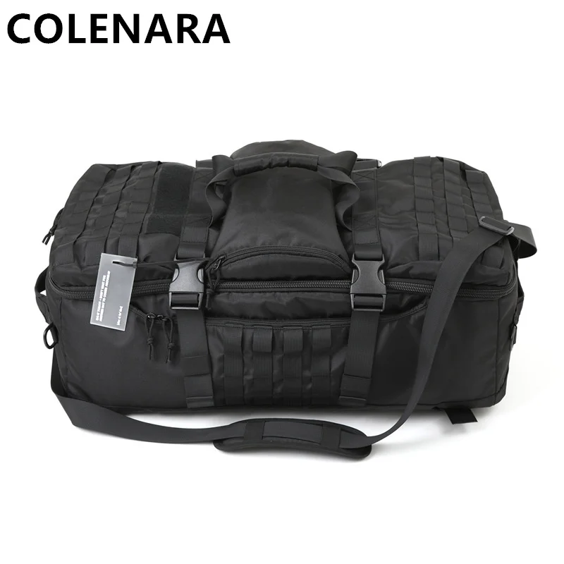 COLENARA Durable Oxford Cloth Motorcycle Fashion Cool Backpack Motorcycle Outdoor Riding Bag Travel Large Capacity Riding Bag