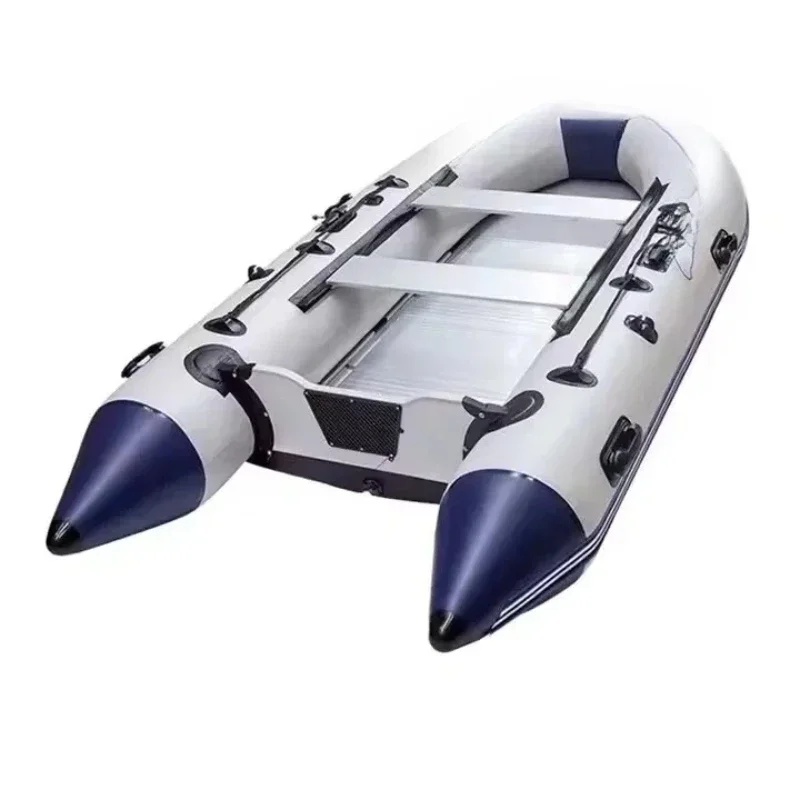 Durable thickened PVC multi-person sea fishing air rescue sea protection inflatable boat