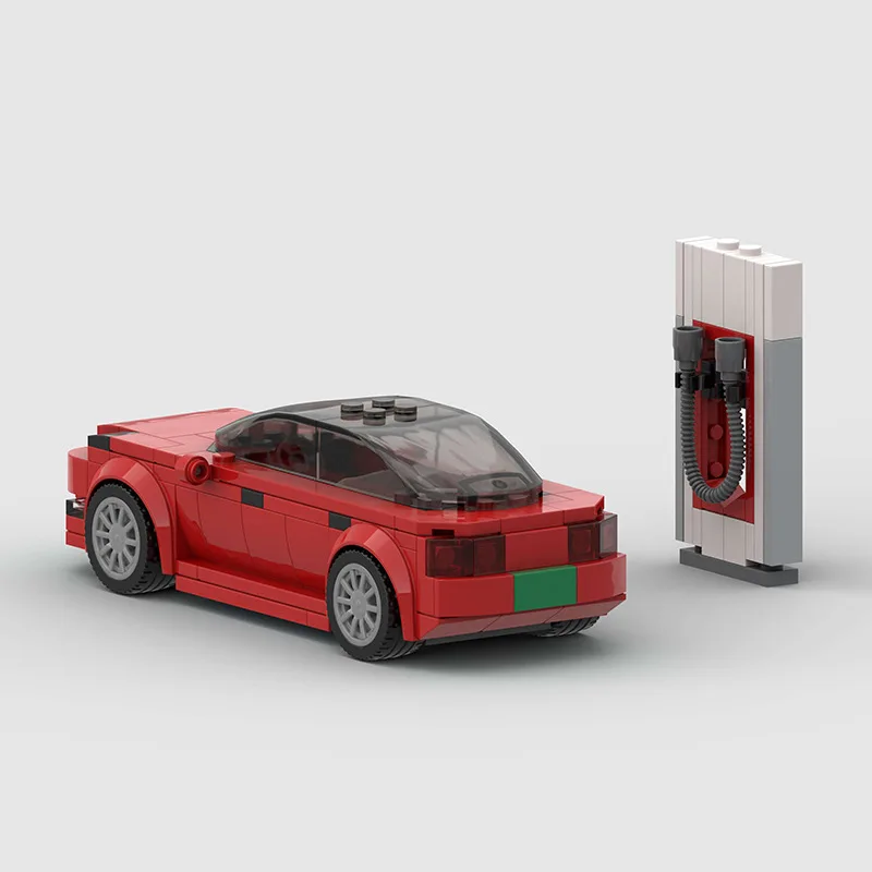 MOC Modello 3 Super Super Auto Sportive Building Blocks Mattoni Set fai da te Regali Giocattoli per ragazzi, ragazze e adulti 192 pezzi