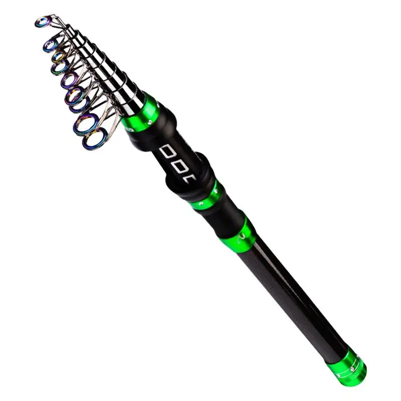 

Travel Fishing Poles Telescopic Short Section Poles Lightweight Portable Carbon Fiber Travel Fishing Pole For River Fishing Sea