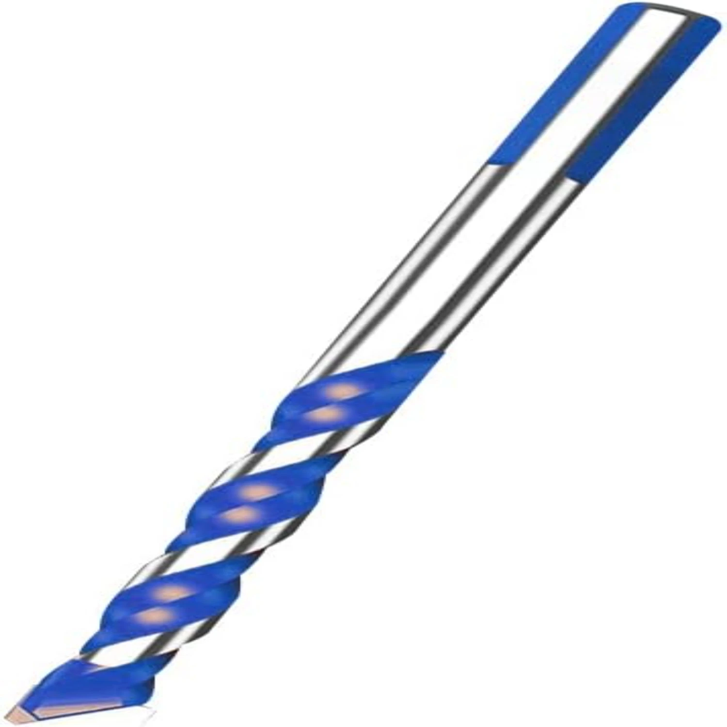 

Set of 2 High-Quality Blue Drillbits, Perfect for Construction Site, Office Room, Factory, and Home Use - 120x9(MM) Kit