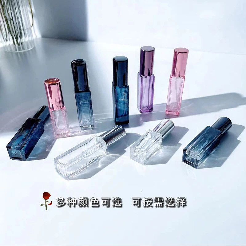 Perfume Bottle 5ml-20ml Spray Bottles Colorful Glass Empty Container Travel Portable Elegant Alcohol Ultra Mist Sprayer Atomizer