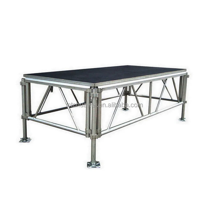 ICTC Aluminum Portable Concert Stage Platform for events