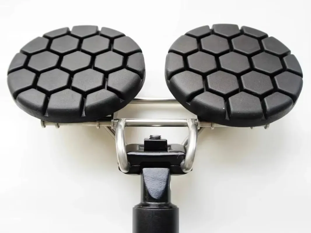 Wide Balance Noseless Bike Saddle Cushion, Enlarged Comfort Seat for Long Distance Cycling