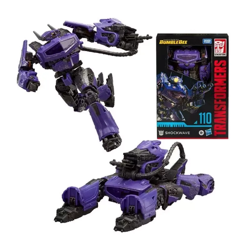 Original Takara Tomy Hasbro Transformers Studio Series SS110 Shockwave Transformers Classic Movie Series Ornaments Figure Toys
