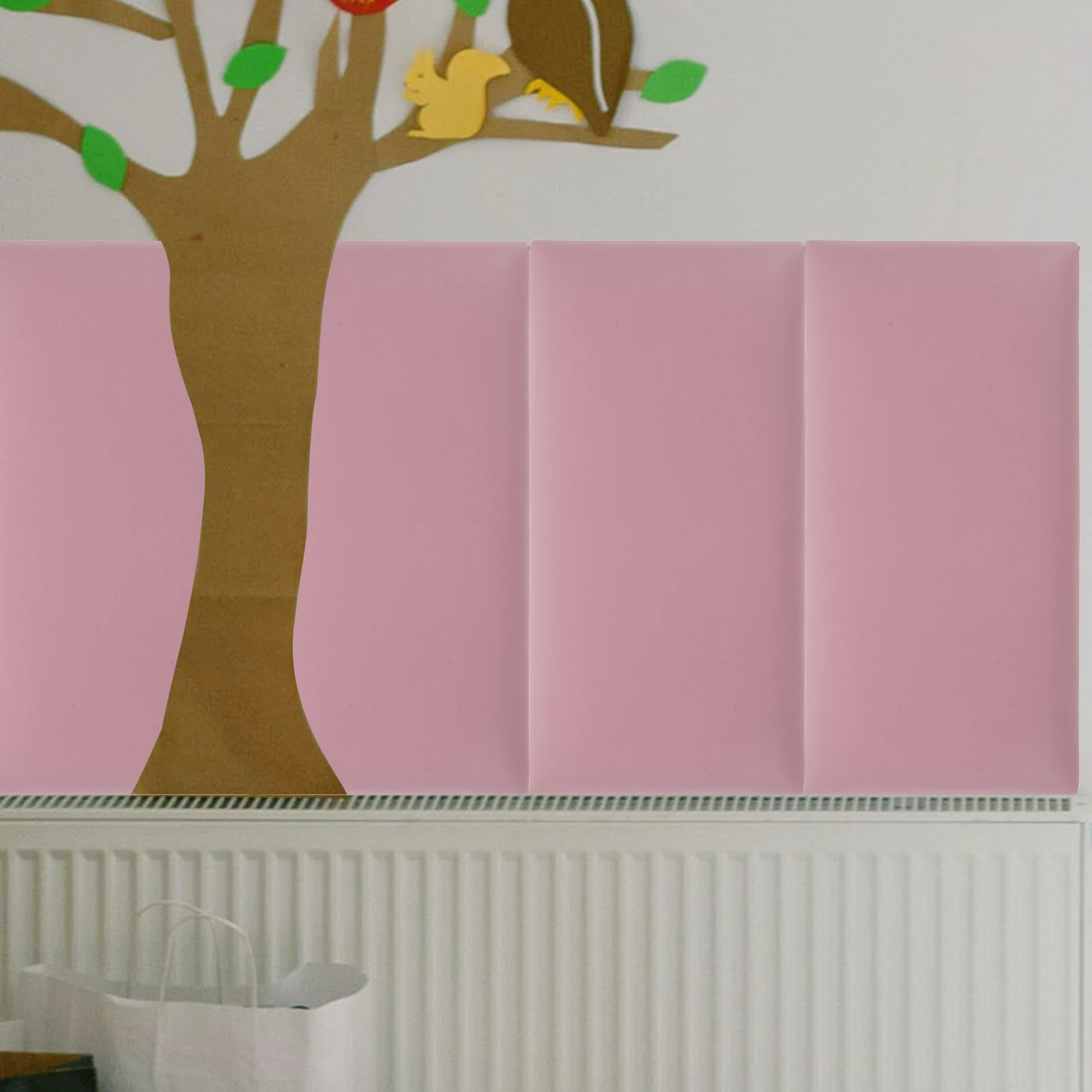 

Anti Collision Mat Kids Room Bedroom Pvc Padding Thickened Wall Pad Tatami Child Safe Decorative Background Wall Cushion Kids