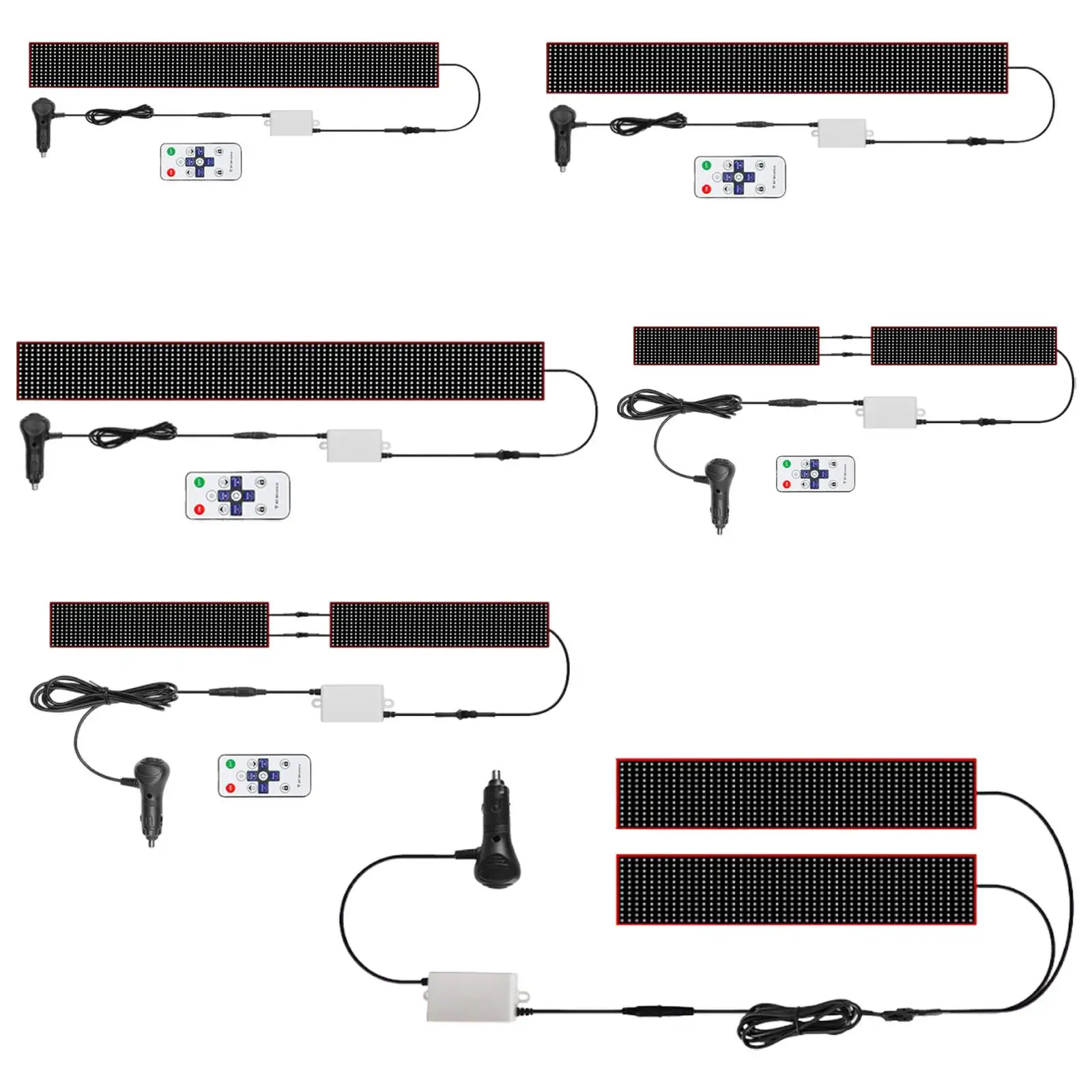 

Cars Devil Eyes Light Soft Screen LED Eyes for Truck Automotive Suvs