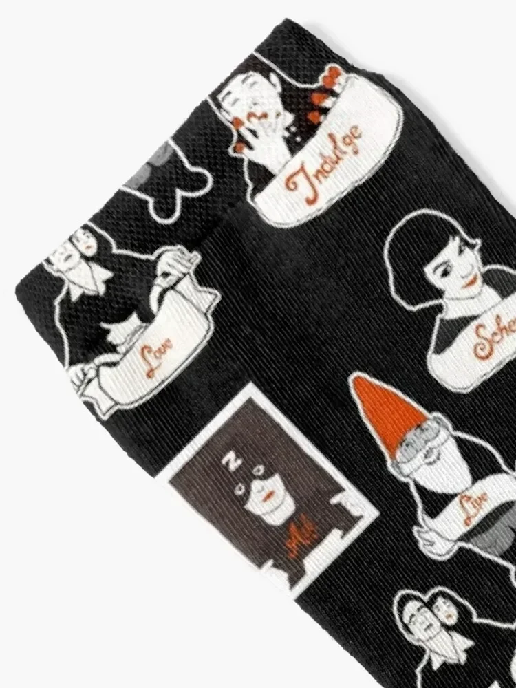 Bits and Bobs: Amelie (B & W) Socks Wholesale valentine gift ideas crazy Men Socks Women's