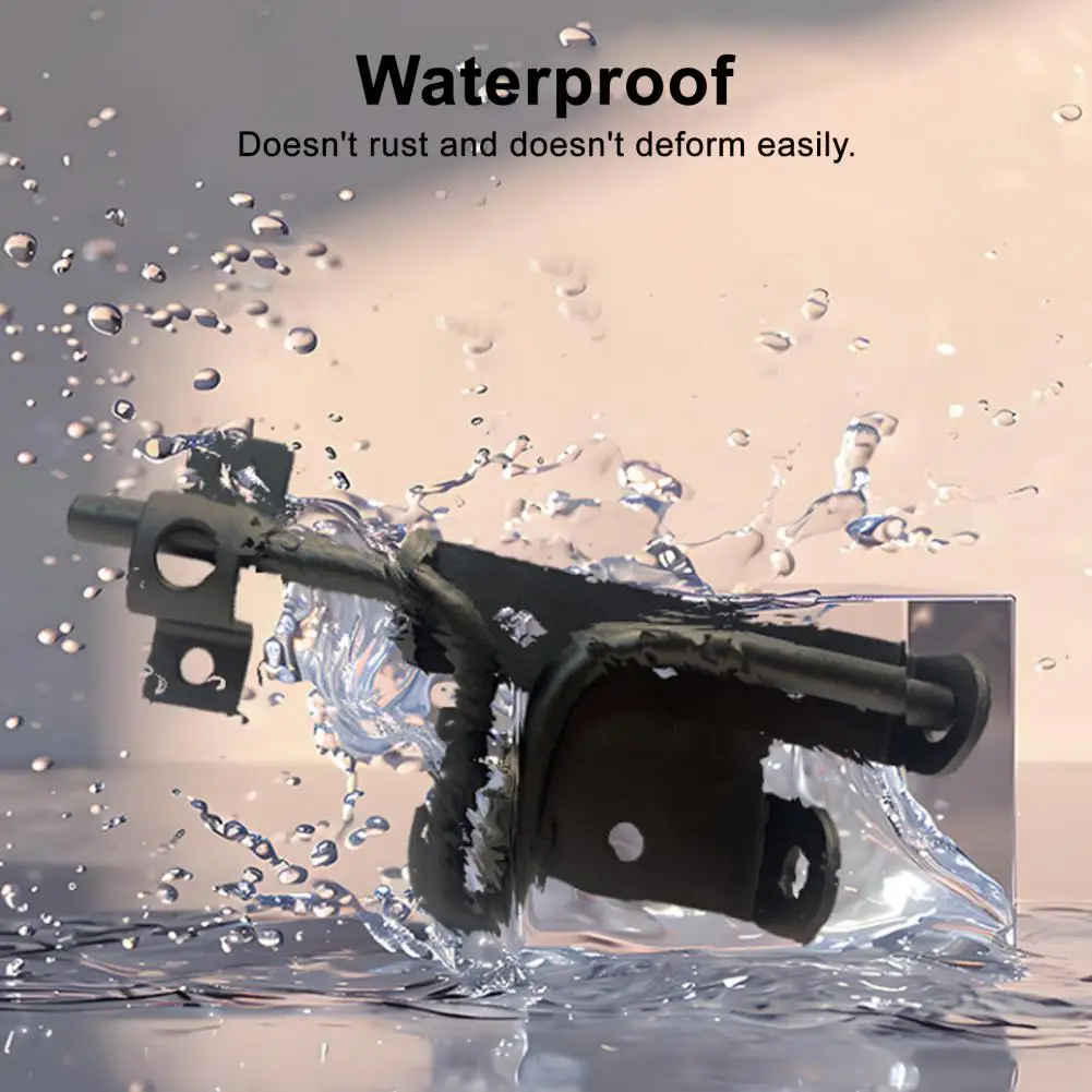 

Защелка системы безопасной дверной блокировки Устойчивая к ржавчине дверная защелка Дверная защелка из нержавеющего сплава с двойным функциональным замком