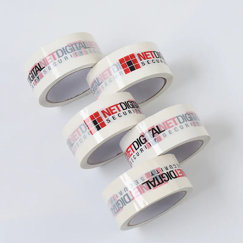 10 pieces（custom）White background color and 2-color logo high-definition ink, customized adhesive tape engraving pr