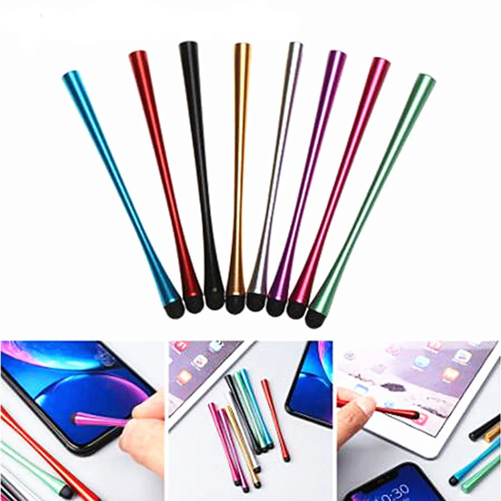 

5 pcs Slim Stylus Pen For Touch Screen Capacitive Handwriting Drawing Tool Compatible With Tablets Smartphones Lightweight