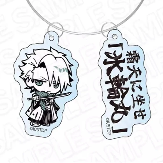 لعبة Kurosaki Ichigo Aizen Sousuke Grimmjow Kuchiki Rukia Urahara Kisuke المفاتيح دمية أنيمي الاكريليك كيرينغ قلادة للهدايا