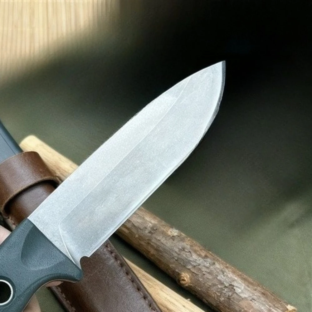 162 Multi-purpose Outdoor Camping Fixed Knife EDC Wilderness Adventure Trekking Climbing Picnic Utility Cutter Daily Knives Gift