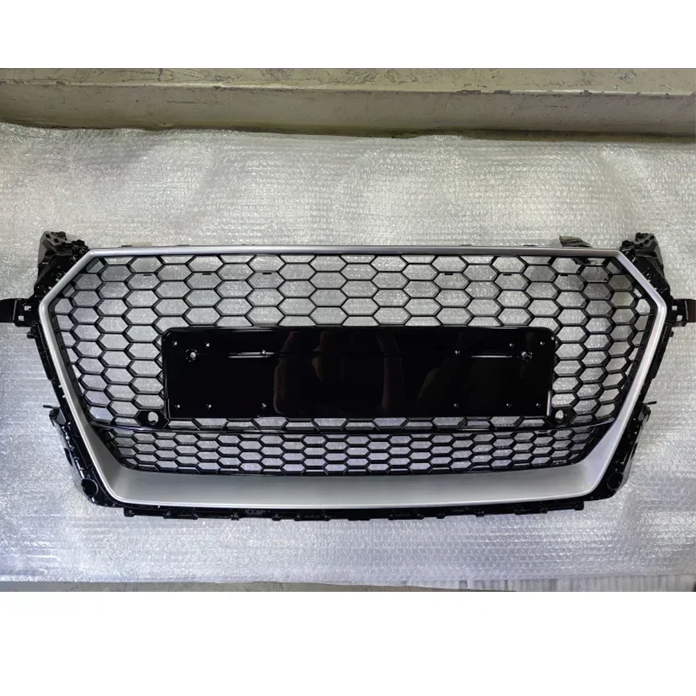 

For Audi TT/TTS 8S 2015 2016 2017 2018 (For TTRS Style) Car Front Bumper Grille Centre Panel Styling Upper Black Grill B-A100002