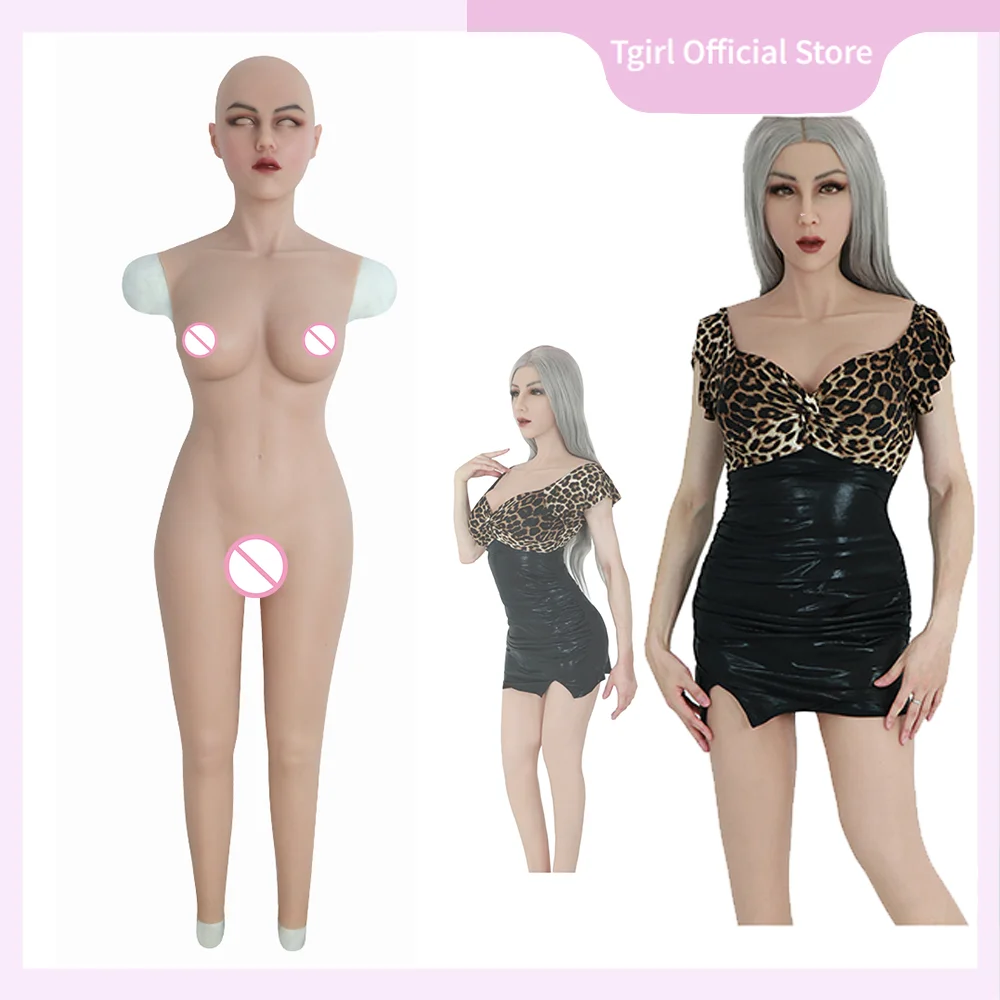 

Tgirl Full Silicone Bodysuit Without Arm E-Cup Breast Fake Vagina Belt Urinary Tube Crossdressing Shemale Crossdresser DragQueen