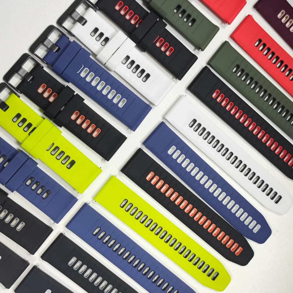 Silicone 22mm 20mm Watch Band For TicWatch Pro 3 Ultra LTE GPS E E3 E2 S2 Pro X 4G GTW 2021 Smartwatch Bracelets Women Men Strap