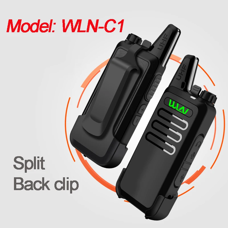 2 PCS Walkie Talkie Portable Mini Communication Radio Profesional PMR 446 Talkie Walkies Two Way Radio Transceiver 2023 Original