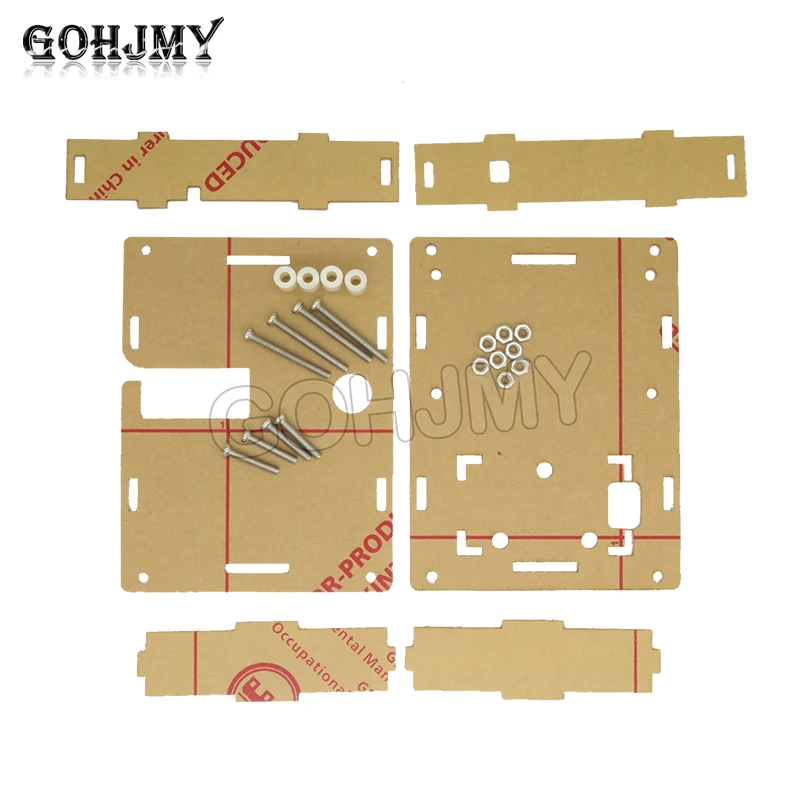 Transparent Acrylic Case Shell Housing For LCR-T4 Mega328 M328 Transistor Tester Capacitance ESR Meter DIY Kit