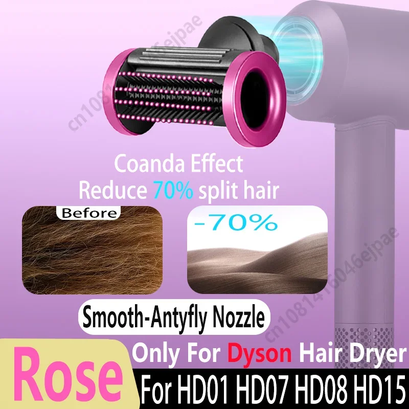 Anti-Flying Nozzle For Dyson Supersonic Hair Dryer HD15 Accessories New Flyaway Dryer Attachment Nozzles 200 ℃ without melting