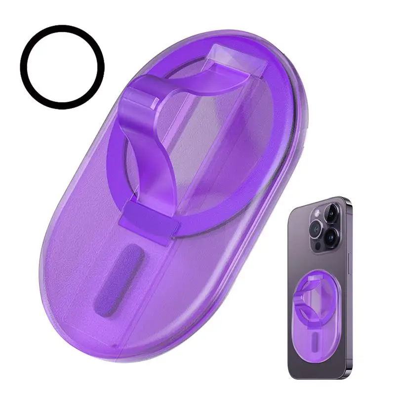 Anello magnetico per telefono magnete portatile impugnatura per telefono anelli per cellulare impugnatura rimovibile per telefono con cinturino per dito cavalletto per telefono magnetico