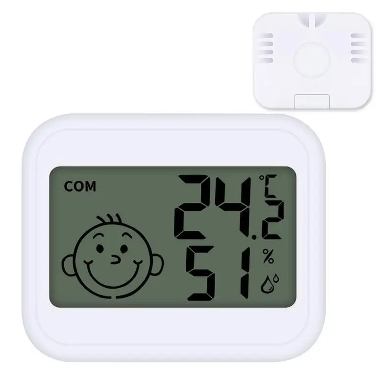 LCD Digital Thermometer Hygrometer Indoor Room Electronic Temperature Humidity Meter Sensor Gauge Weather Station For Home