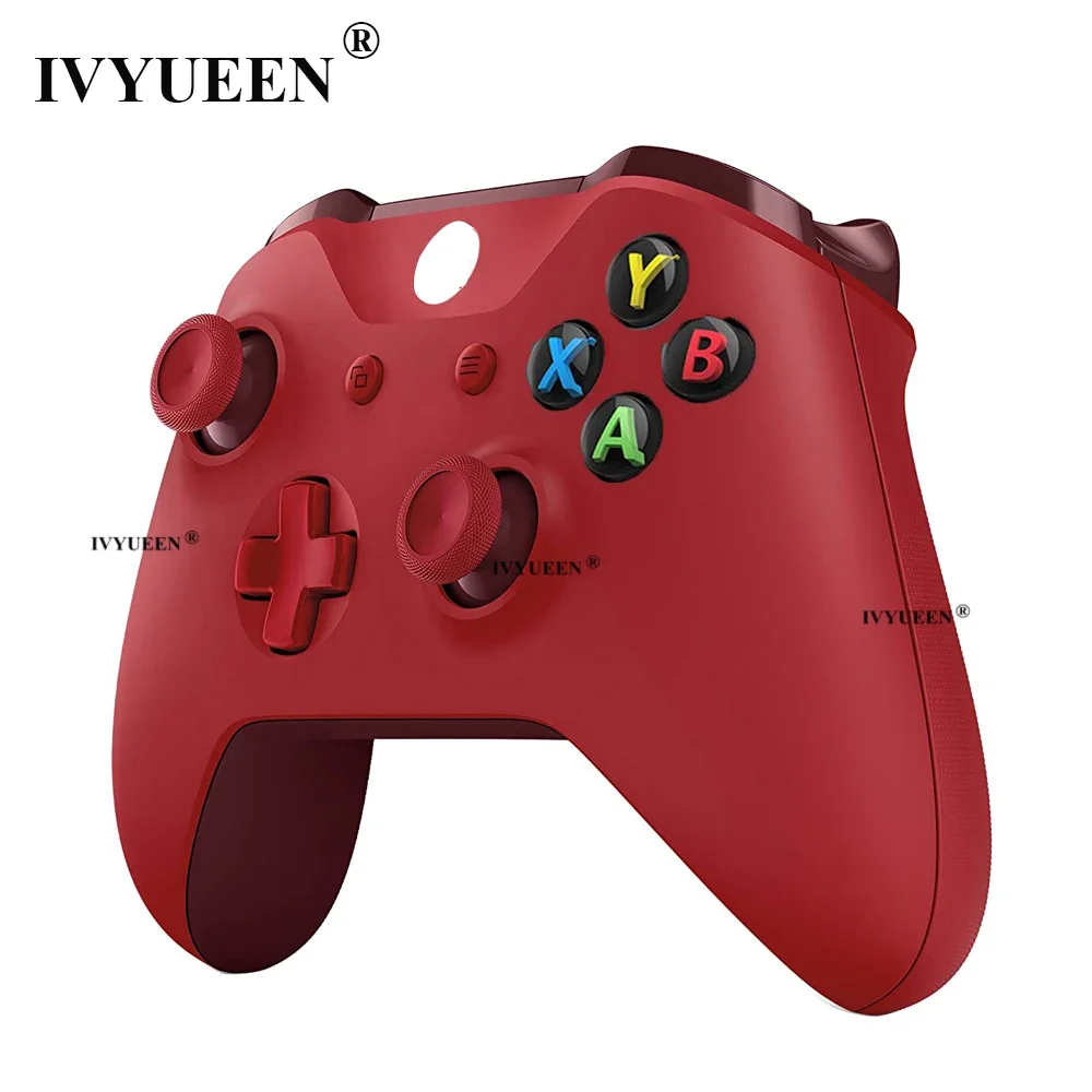 Ivyueen para xbox um s x controlador de substituição habitação caso escudo placa frontal dpad rb lb rt lt aciona amortecedores botão mod kit