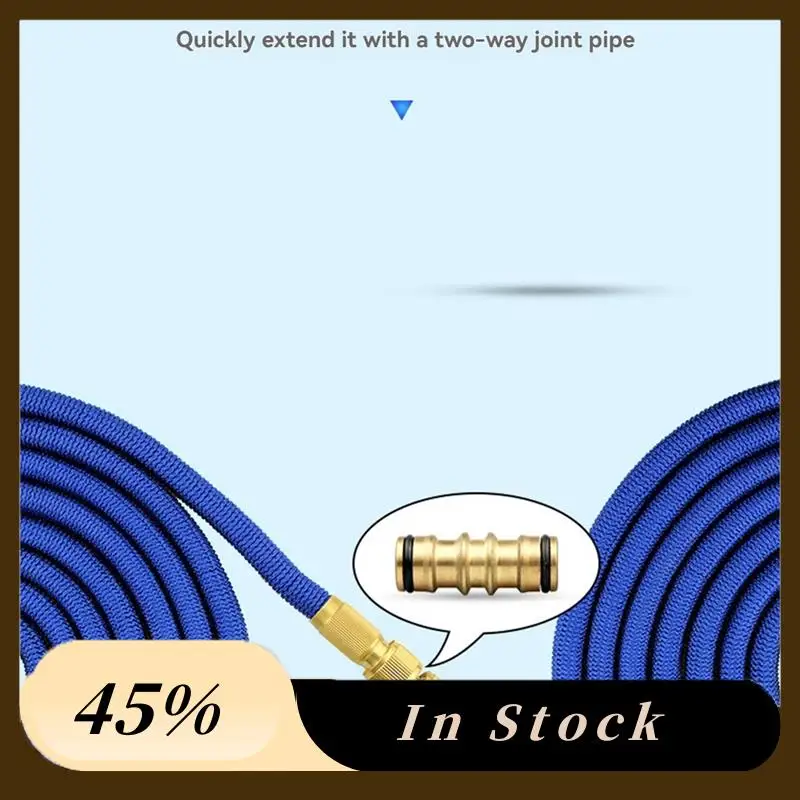 

A78K Новый медный бытовой садовый водяной шланг 3-кратный телескопический TPE шланг для мытья автомобиля шланг для мойки автомобиля открытый садовый водный шланг