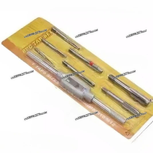 Tap Plate Tooth Tapping Combination Set, Tapping Drill, Manual Threading Tool, Thread Opener, Hand Thread Tapper