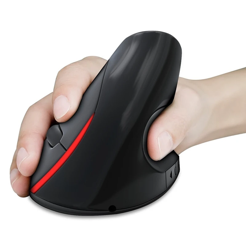 2.4 Ghz Wireless Vertical Ergonomic Optical Rechargeable 5D 2400DPI Gaming Mouse