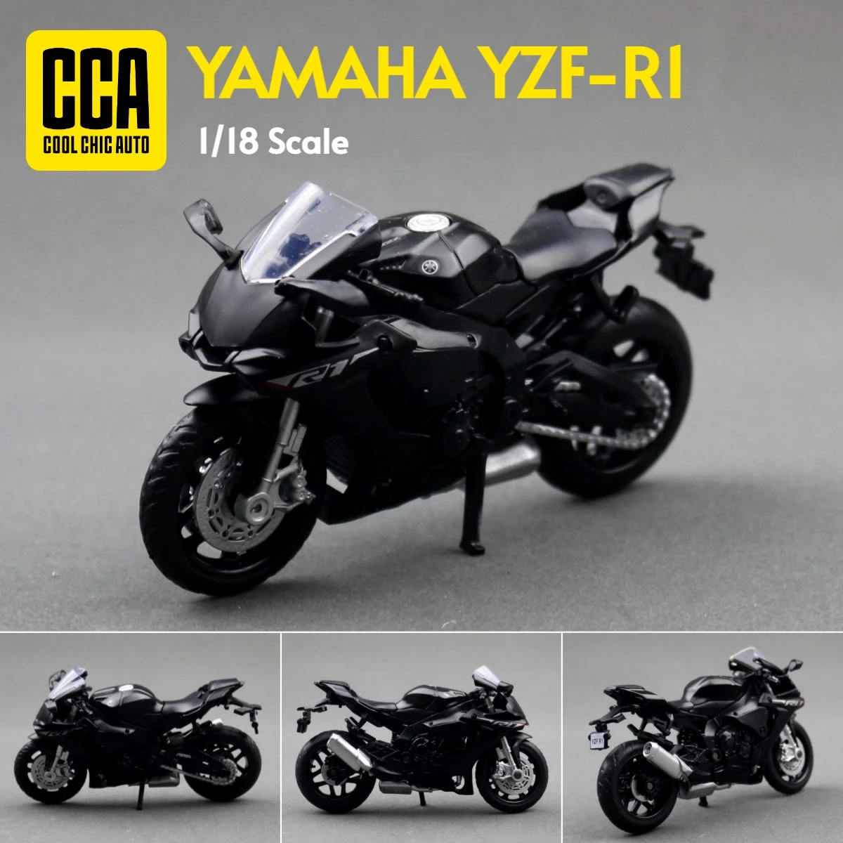 バイク　YAMAHA　YZF-R1 （5個）セット 1/18 yamaha YZF-R1 brinquedo motocicleta diecast metal veículo em