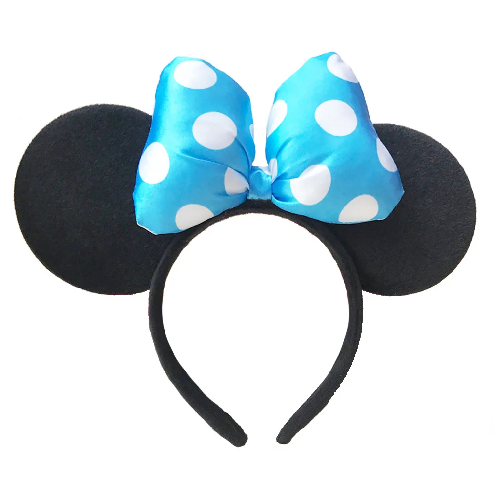 Minnie Dot Ear Headband meninas, princesa hairband, lantejoulas, hairband adulto, crianças, festa de Halloween, cosplay, acessórios de cabelo, novo estilo, 2020